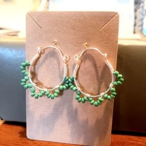 Artisan Green Hoops